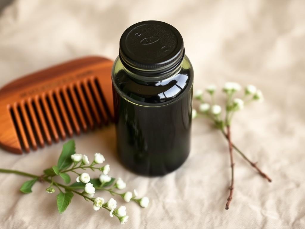 Bhringraj — the classical Kesharaja for hair strength and colour.