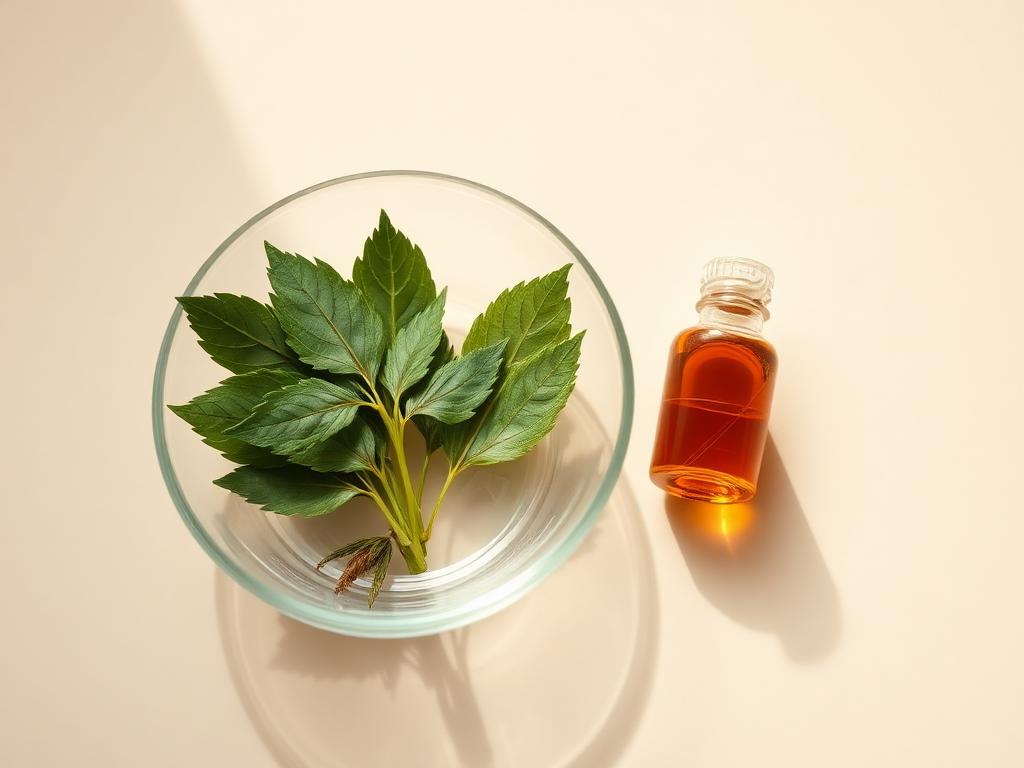 Modern research on Eclipta alba — hair, liver and Medhya evidence.